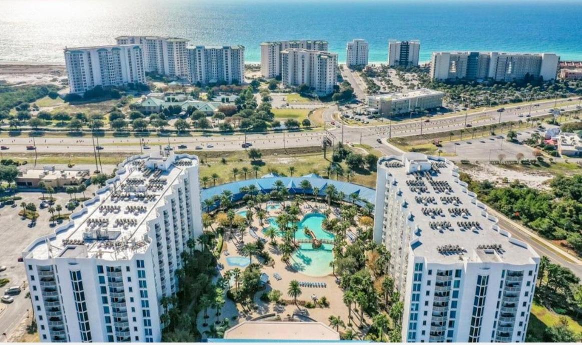 5 Star Resort 2Br 2 Bath King Suite Shuttle Pools Across From Beach 2208 Destin Exterior photo